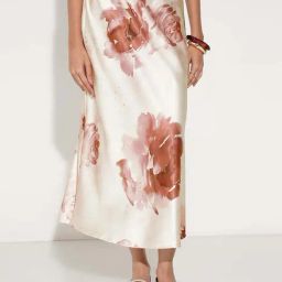 Annabelle By Pantaloons Turtledove Regular Fit Floral Print Skirt-picture-36