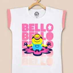 Kidsville White Printed T-Shirt-picture-25
