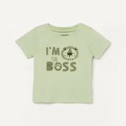 Juniors by Lifestyle Boys Light Olive Cotton Printed T-Shirt-picture-15
