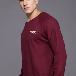 HRX by Hrithik Roshan Raglan Sleeve Lifestyle Sweatshirt image 3