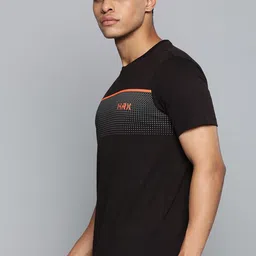HRX By Hrithik Roshan Antimicrobial Brand carrier Training T-shirts image 4