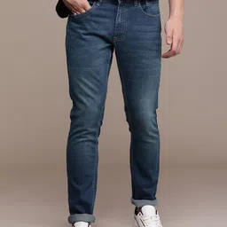 WROGN Men Slim Fit Light Fade Stretchable Jeans-picture-23