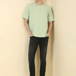 Allen Solly Black Cotton Skinny Fit Jeans image 5