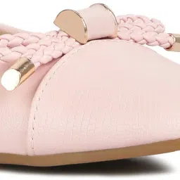 London Rag Women's Pink Flat Ballets image 4