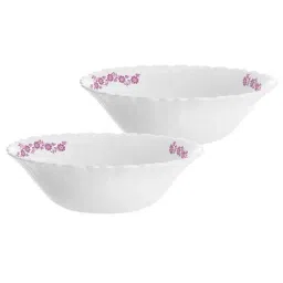 Larah by Borosil White Opalware Bowl - Set of 2-picture-35