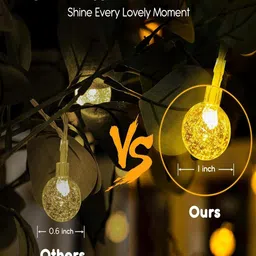 Decorcity Yellow Electric LED String Lights image 3