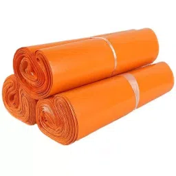 Hetu 8x10 inch Orange Pod Tamper Proof Courier Bags Envelopes Pouches Cover, (Pack of 100)-picture-36