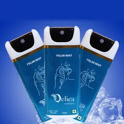 Qelica Set Of 4 Polar Mint Fresh Breath Spray-10g Each image 2