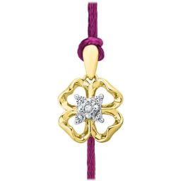 Sri Jagdamba Pearls 92.5 Sterling Silver & Diamond Rakhi cum Pendant-picture-24