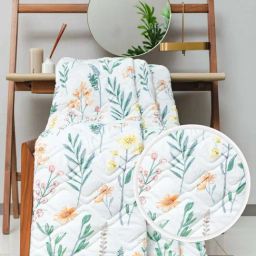 Urban Space AC Multicolor Microfibre 300 GSM 3 Layer Reversible Single Blanket-picture-28