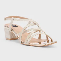 Sole To Soul Textured Party Block Sandals image 4