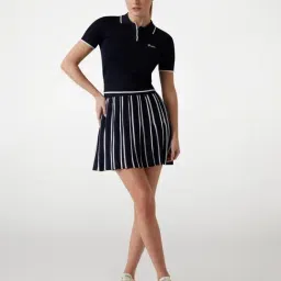 Guess Navy Blue Solid Polo Collar Short Sleeves Polo T-Shirt image 3