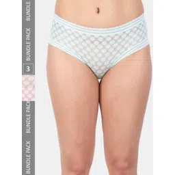 Amour Secret Pack Of 3 Self-Designed Anti-Bacterial Mid-Rise Hipster Modal Briefs-picture-38