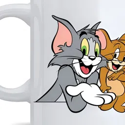 Mr UVD White & Grey Graphic Printed Ceramic Matte Mug 350 ml-picture-11