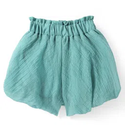 Mark & Mia Solid Color Shorts with Bow Applique - Mint image 2