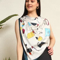 HANDICRAFT PALACE Women Printed Scarf-picture-34