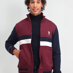 U.S. Polo Assn. Denim Co. Men Colourblocked Sweatshirt-picture-31