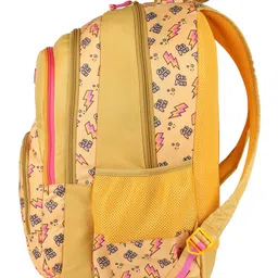 Gear Frosted Backpack  Yellow Pink Height - 19 Inches image 4