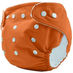 The Cheeky Kidzz 2 Baby Reusable Cloth Diaper Adjustable Diaper Nappies & 3 Bamboo Microfiber Inserts (OG) image 4