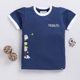 YK X Minute Mirth Boys Peanuts Printed Pure Cotton T-shirt-picture-21