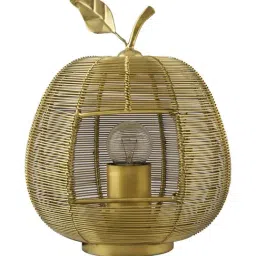 Homesake Golden Apple Contemporary Lamp (Bulb Included) - Set of 1 image 3