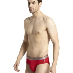 Van Heusen Red Cotton Comfort Fit Briefs image 3