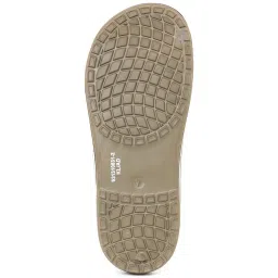 khadim Pro by Khadims Men's Taupe Flip Flops image 5