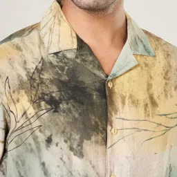 People By Pantaloons Multi Slim Fit Printed Shirt image 5