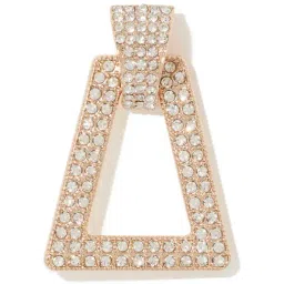 Forever New Tally Triangle Stone Drop Earrings-image-92