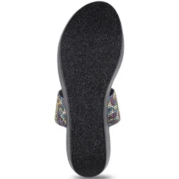 Metro Women's Blue Toe Ring Wedges image 5