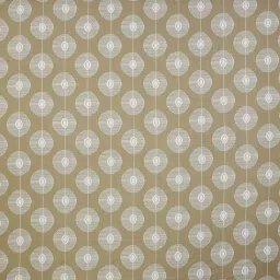 Florida BS-Daisy Olive Cotton 180 TC King Fitted Bedsheet With 2 Pillow Covers image 5