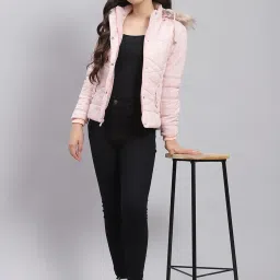 Monte Carlo Kids Pink Printed Full Sleeves Jacket image 5