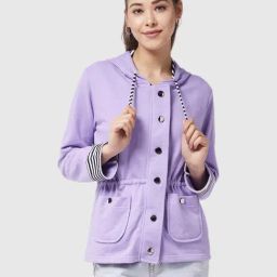 Miss Chase Lavender Relaxed Fit Jacket-picture-36