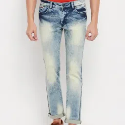 Duke Light Blue Heavily Washed Jeans-image-46