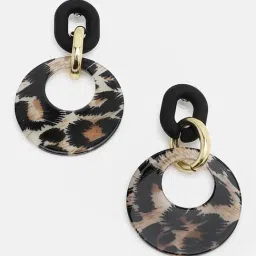 Sohi Gold Plated Party Designer Drop Earrings-image-99