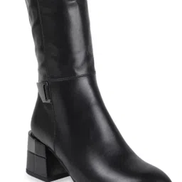 Ronnie Grey Women's Black Casual Booties image 5