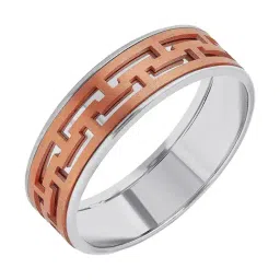 Malabar Gold and Diamonds 18k (750) Rose Gold Ring for Men-picture-29