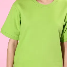 Dillinger Green Fleece Relaxed Fit Oversized Sweatshirt image 5