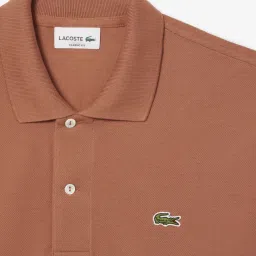 Lacoste Brown Classic Fit Polo T-Shirt image 5
