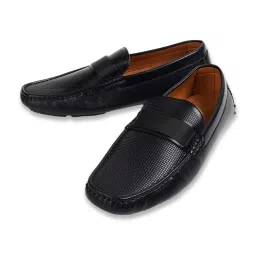Code by Lifestyle Men's Black Formal Loafers image 5