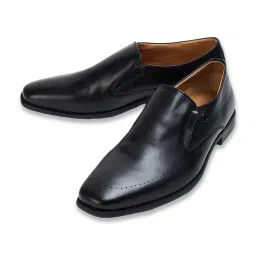 Code by Lifestyle Men's Black Formal Loafers image 5