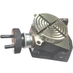 Buyohlic International Rotary Milling Table Tilting 4 Slot with Horizontal and Vertical Mounting and 4 inch (100 mm) Table Diameter, WE-I6FM-0QO4 image 4