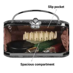 Mochi Grey Animal Effect Small Clutch image 5