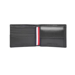 Tommy Hilfiger Black Colonsay Leather Textured Wallet image 5