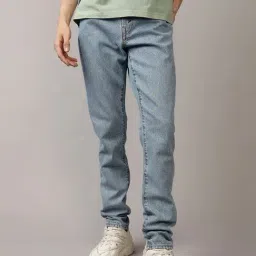 American Eagle Blue Regular Fit Jeans-picture-23