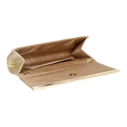 Lino Perros Golden Textured Medium Wallet for Women image 5