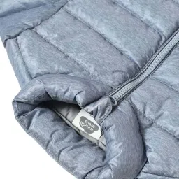 MiArcus Kids Grey Quilted Full Sleeves Jacket image 5