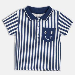 Miniklub Multi Knit Regular Striped Polo-picture-40