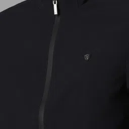 Louis Philippe Green Cotton Regular Fit Jacket image 5