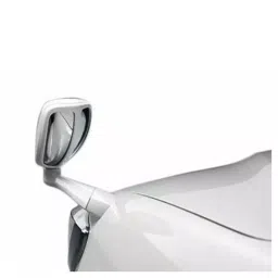SCA White Front Bonnet Mirror for Ford New Endeavour 2015 to 2021 Left Side image 2